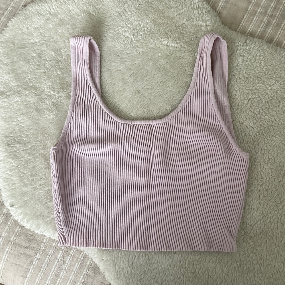 Cozi - Pink Perfect Rib Tank